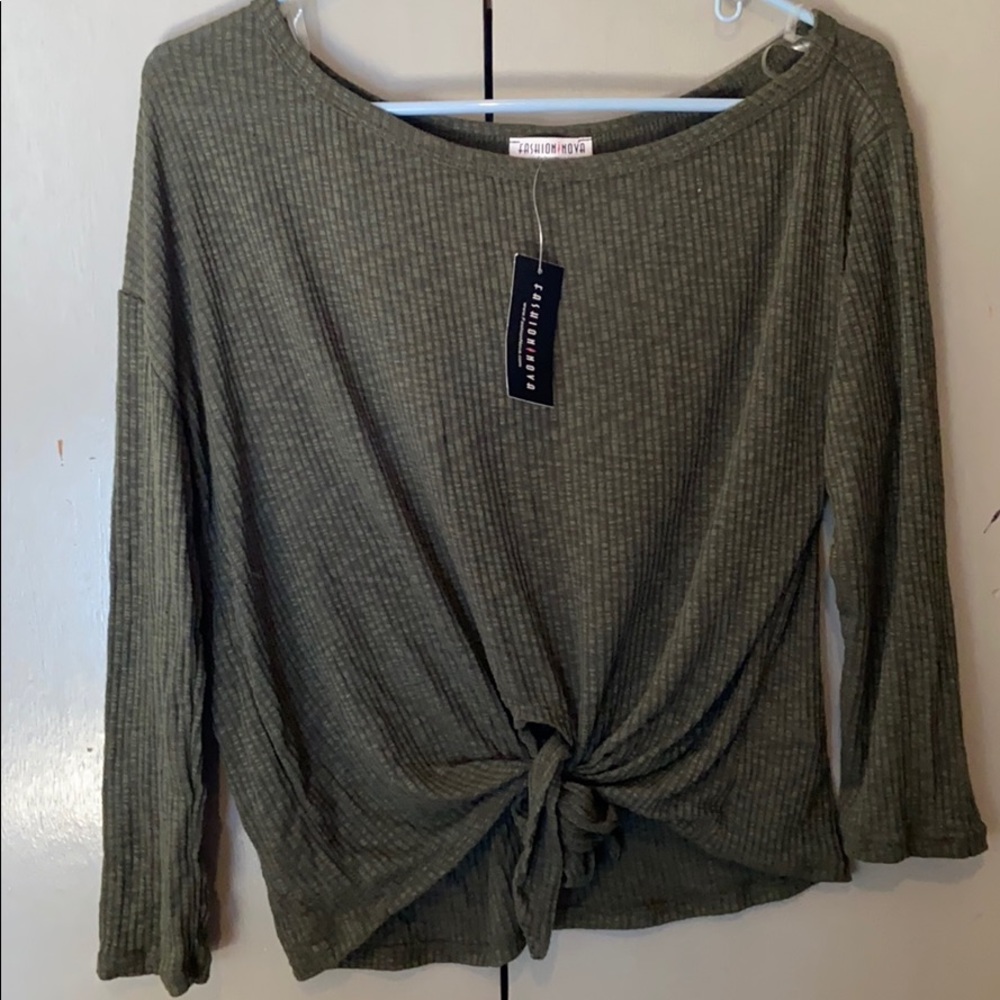 Long sleeve shirt fashion nova
